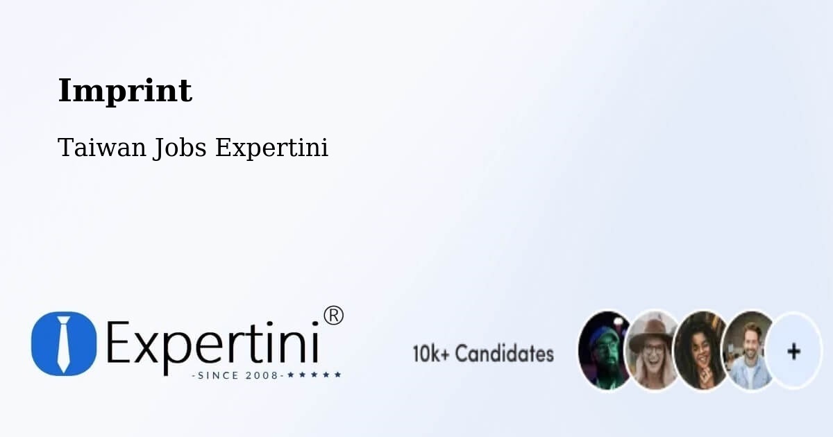 Imprint - Taiwan Jobs Expertini