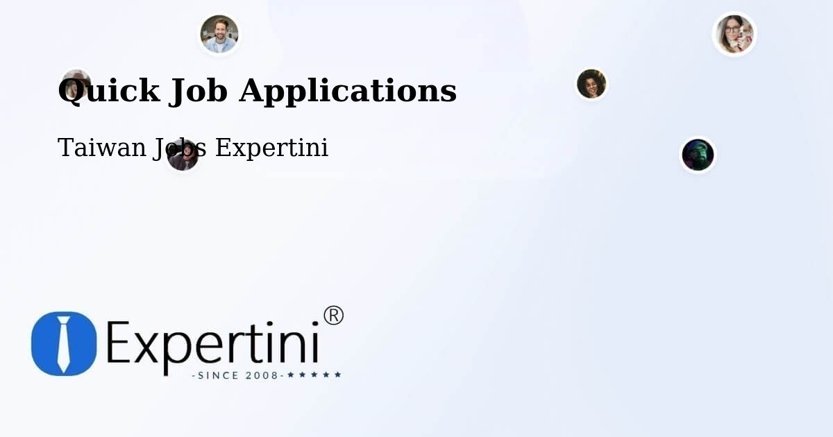 Quick Apply Feature – Hsinchu - Taiwan Jobs Expertini